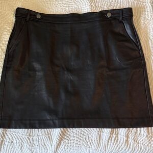 LOFT Black Mini Skirt